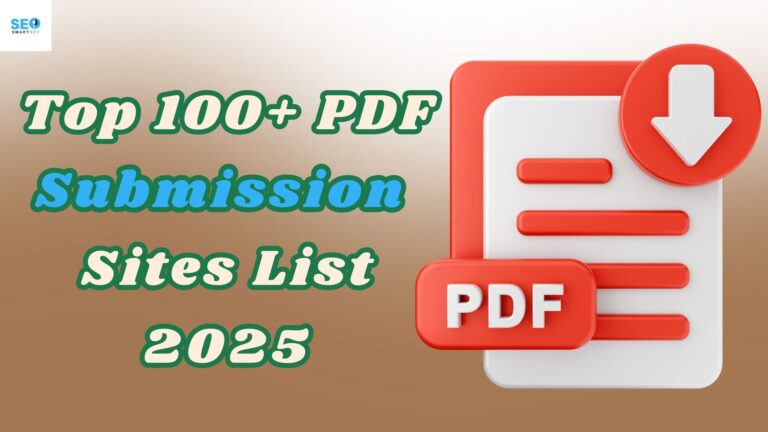 PDF Submission Sites List