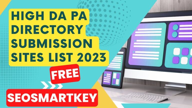 High DA PA Directory Submission Sites List