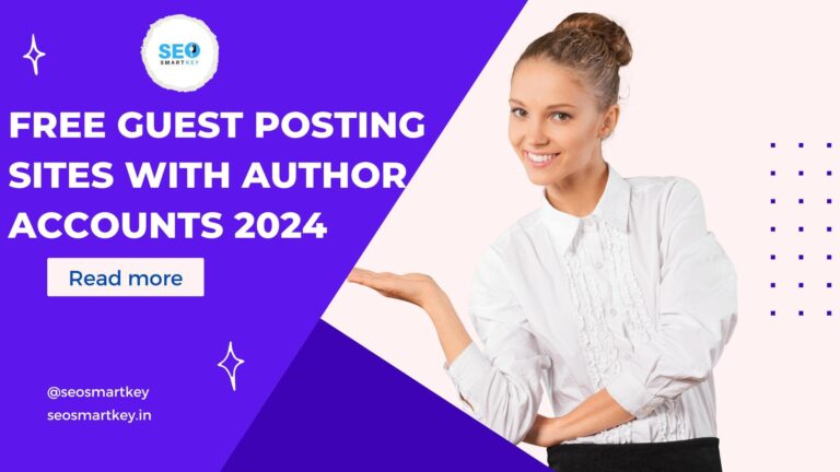 Free Guest Posting Sites with Author Accounts